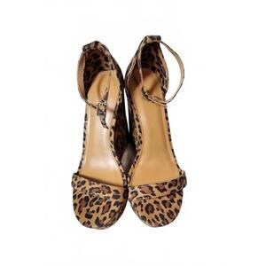 Forever 21 Women's Leopard Print Wedge Heels Size 7